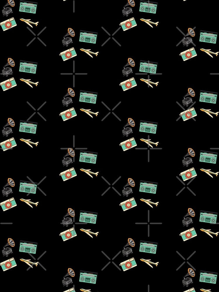 Retro old vintage items tshirt design by AnujShah7