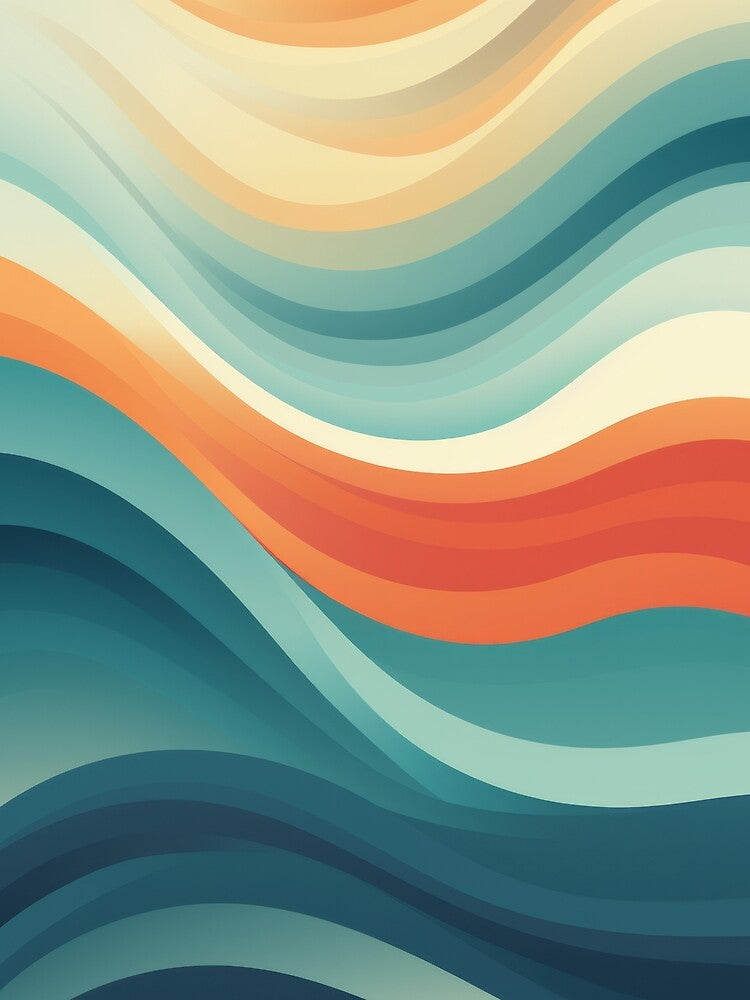 Retro Waves Old School Classic Vintage Vibes Art by PaperScaped