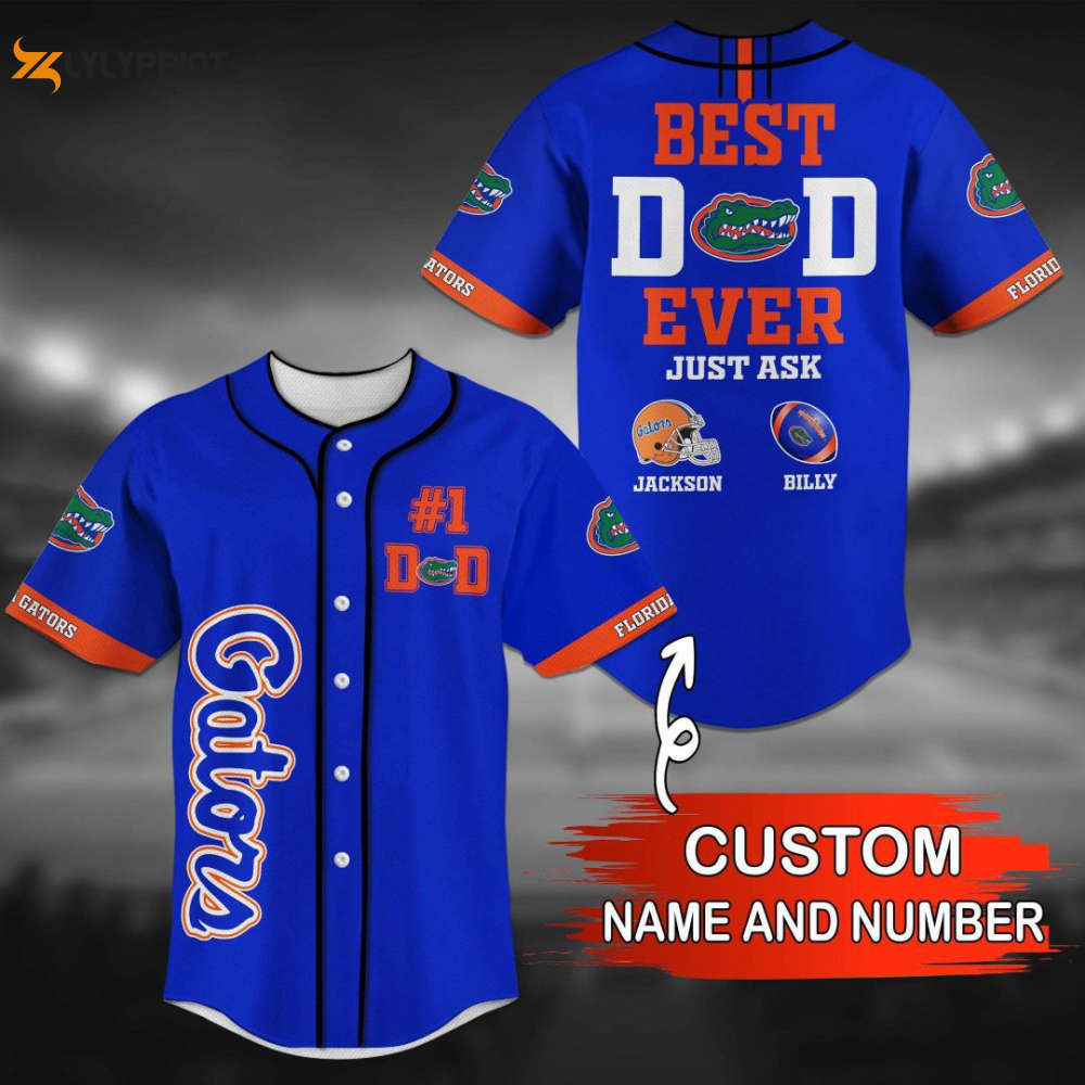 Custom Florida Gators Baseball Jersey - Personalized Authentic Design - lylyprint.com T-Shirts, Hoodie, Sweatshirt (Image 1)