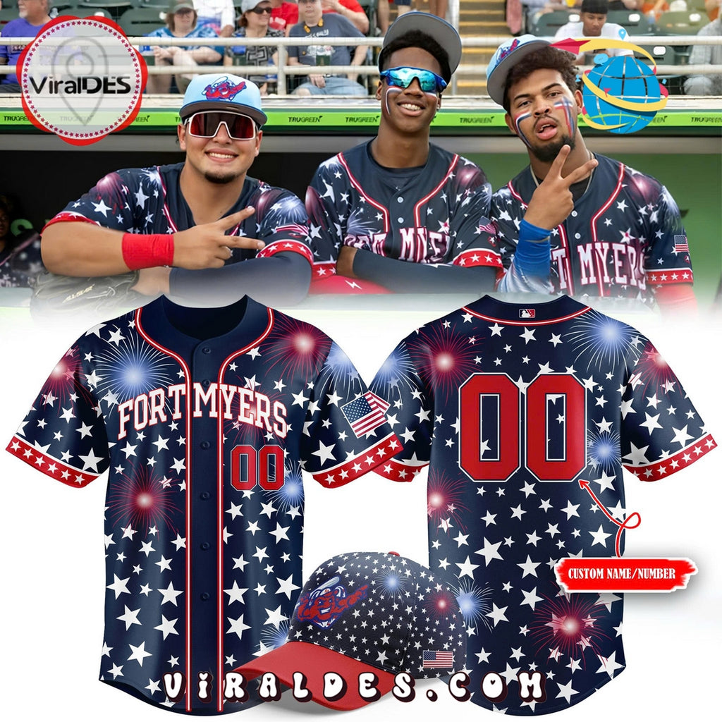 Fort Myers Mighty Mussels Independence Day 2025 Jersey