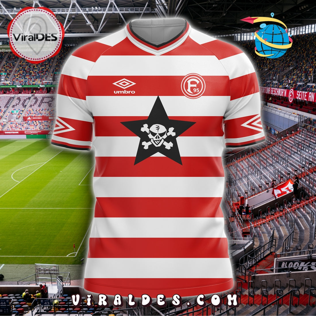 Fortuna Düsseldorf 2001-02 Retro Shirt