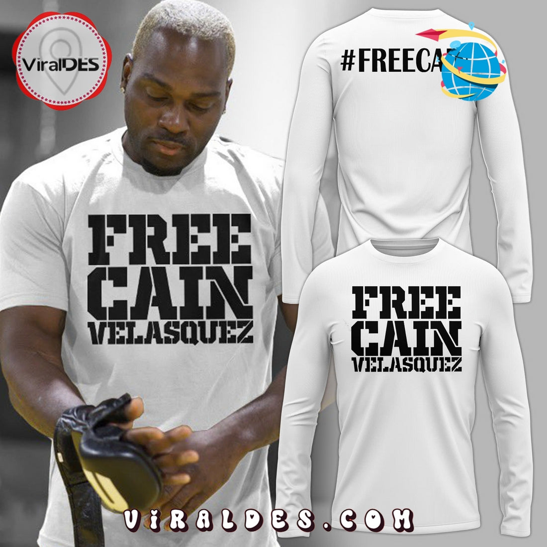 Free Cain Velasquez Limited Edition Hoodie
