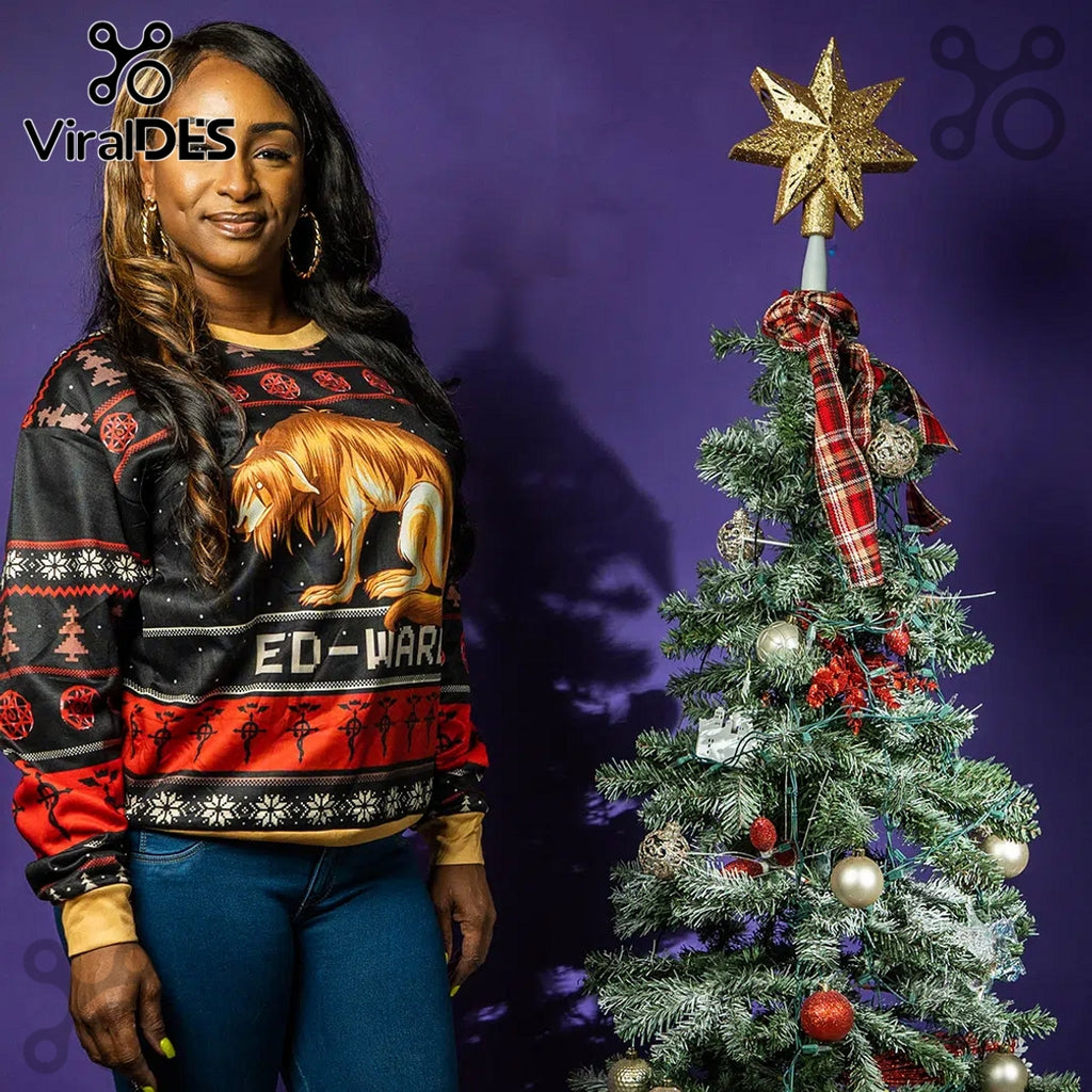 Fullmetal Alchemist Chimera Nina Tucker Ed-ward Ugly Sweater 2025
