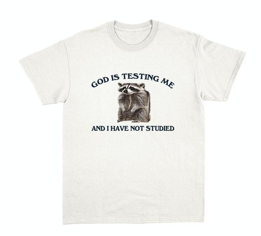g.o.d is testing me and i have not studied - unisex t shirt  Womenswear