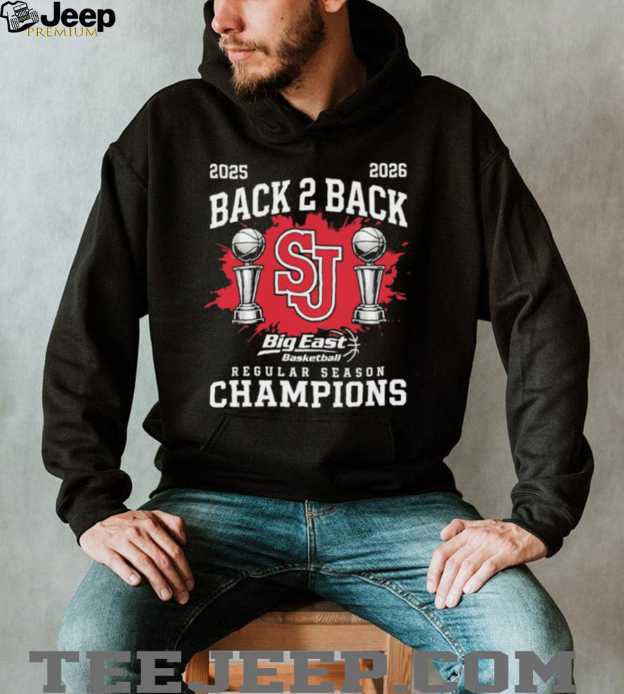 St. John’s Red Storm Back 2 Back Big East Regular Season Champions T Shirt