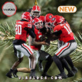 Georgia Bulldogs Christmas Ornaments