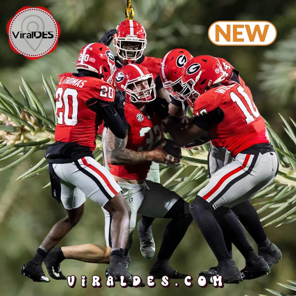 Georgia Bulldogs Christmas Ornaments