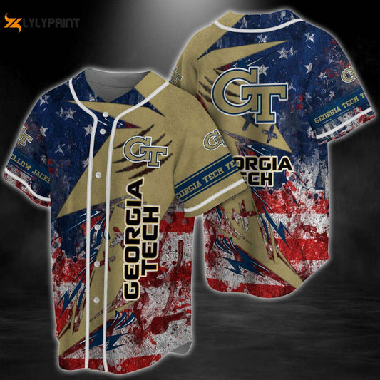 Georgia Tech Yellow Jackets Baseball Jersey Fan Gifts - lylyprint.com T-Shirts, Hoodie, Sweatshirt | WearSparks.com (Image 1)