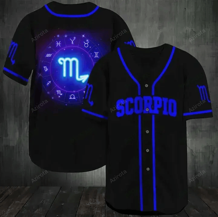 Scorpio The Wonderful Zodiac Baseball Jersey 059