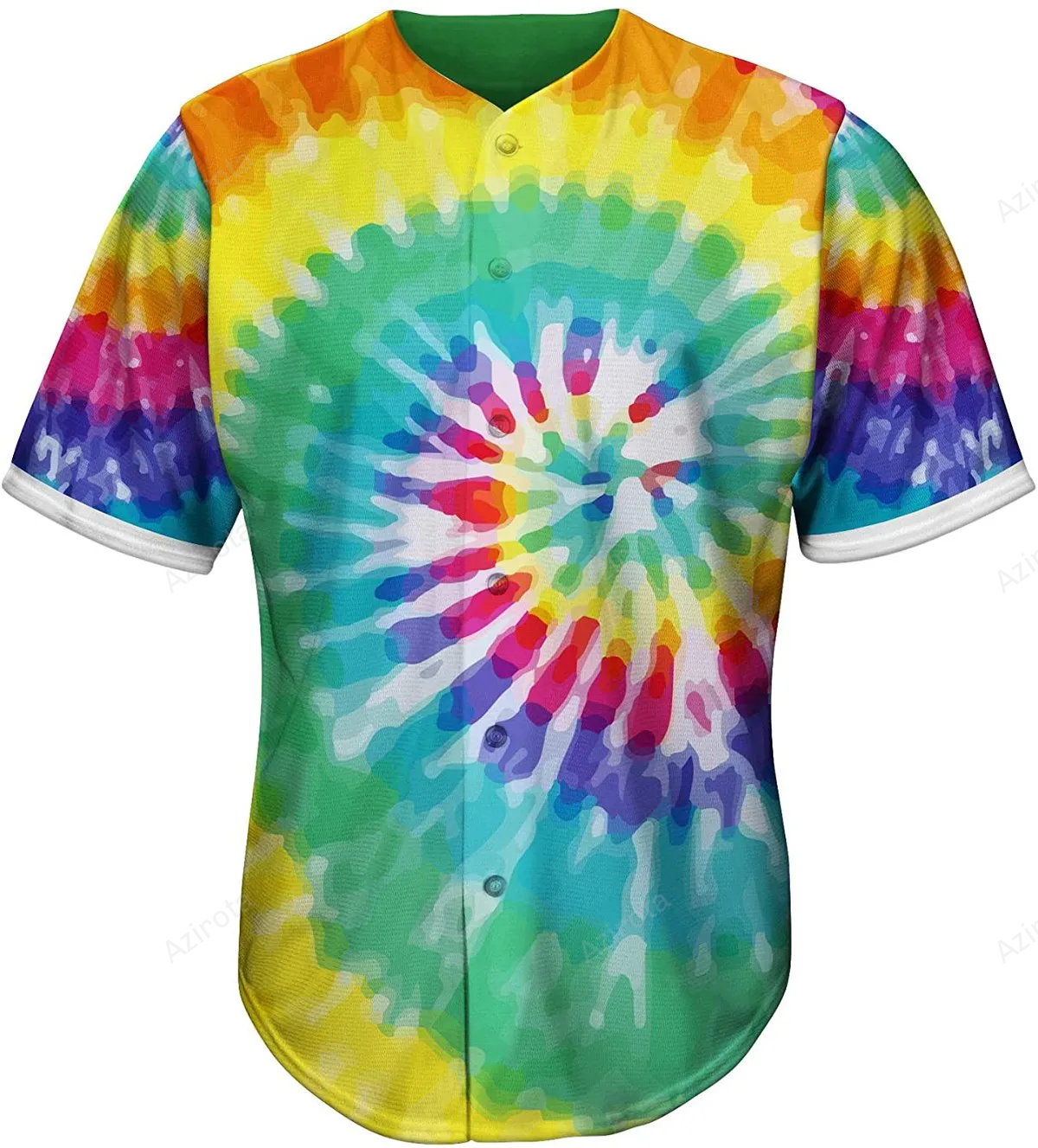 Personalized Colorful Splatter Art Hip Hop 90s Fashion Custom Number Idea Gift For Fans Baseball Jersey - Zimustore...