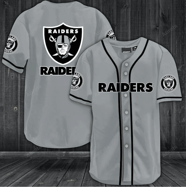 Las Vegas Raiders Personalized Baseball Jersey Shirt 38