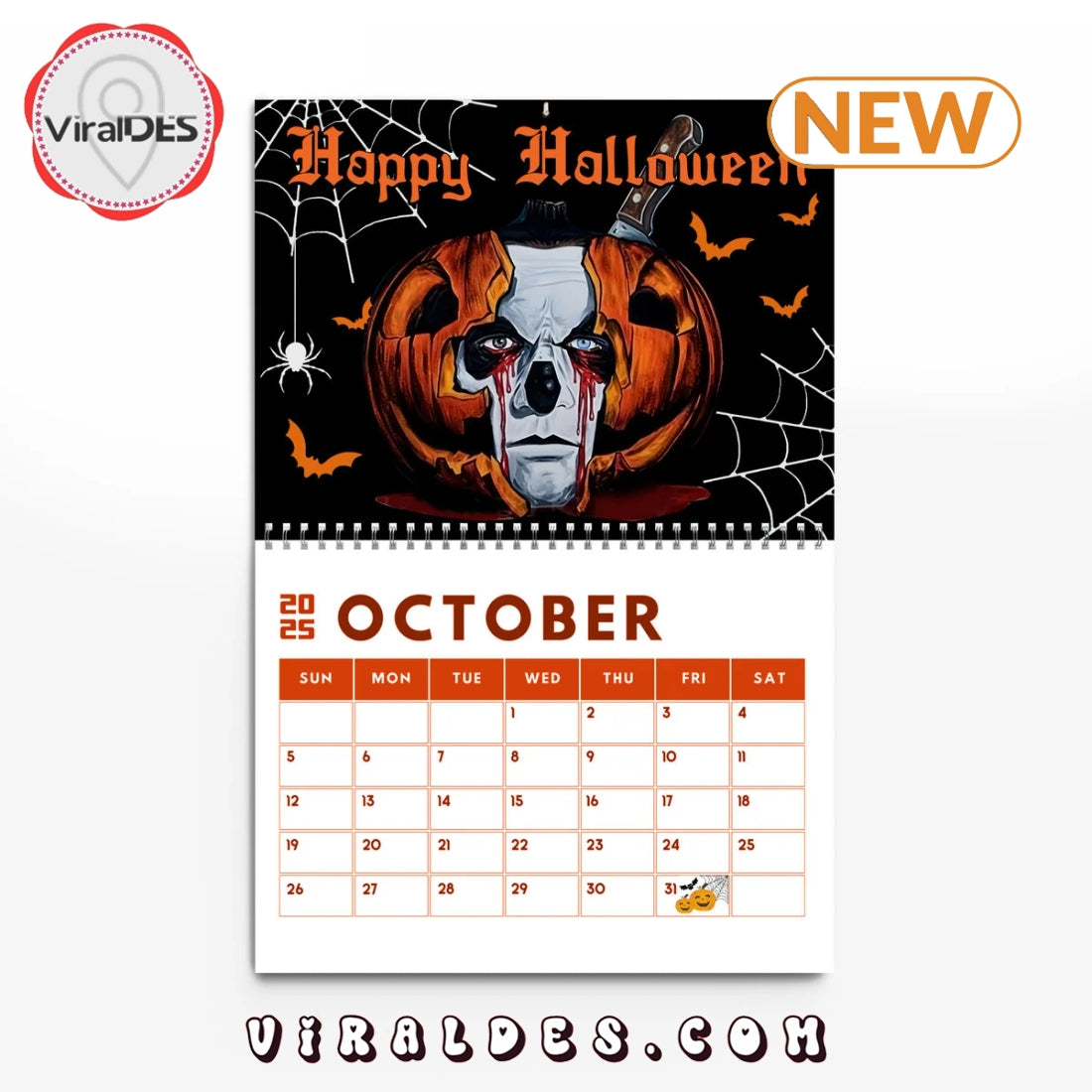 Ghost Rock Band 2025 New Year Calendar