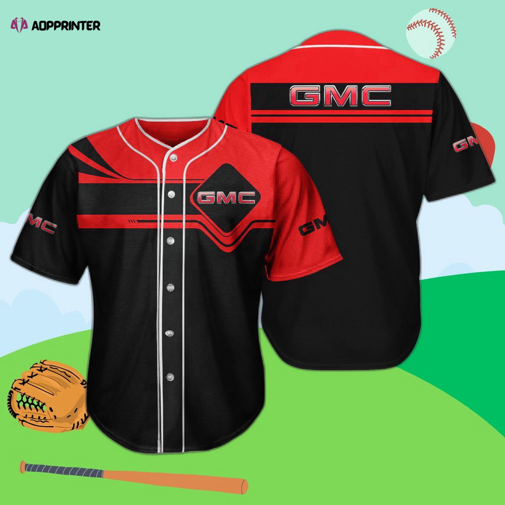 GMC Racing Car Team L3k333 Baseball Jersey: Superior Quality Performance Gear