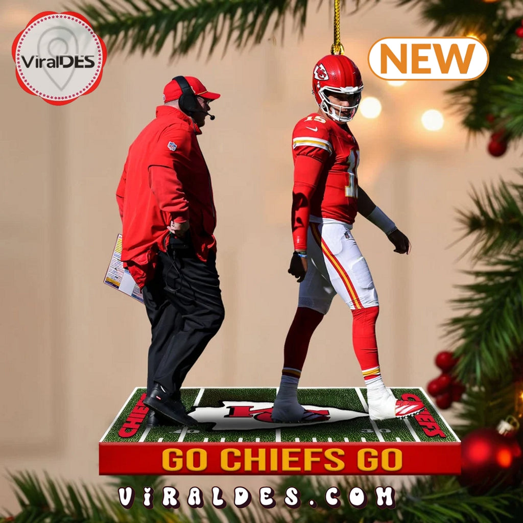 Go Chiefs Go Kansas City Chiefs Ornaments