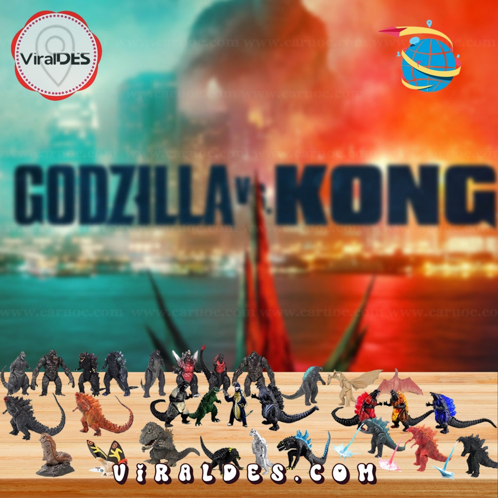 Godzilla vs. Kong Advent Calendar, 24 Gifts Are In It