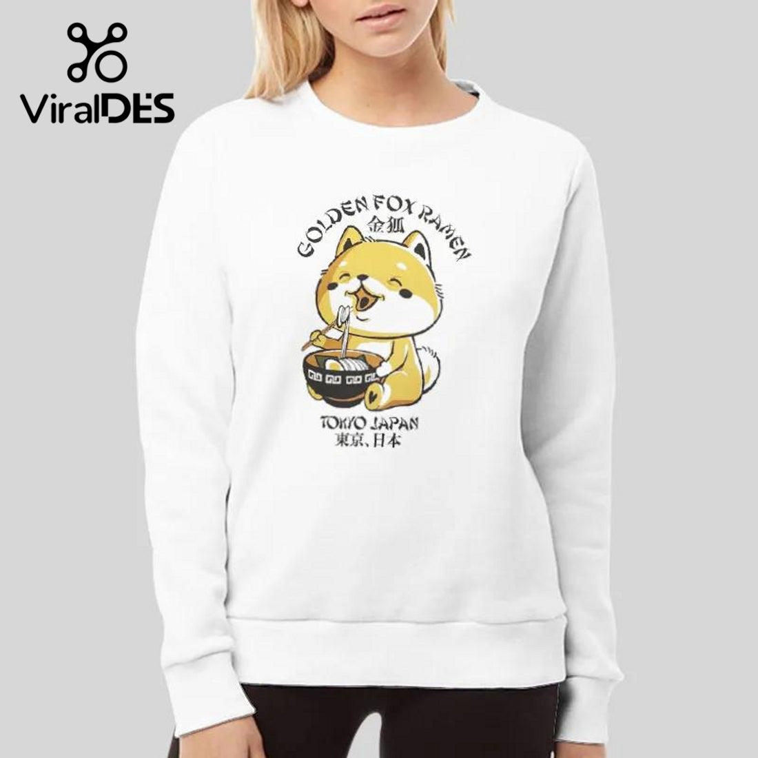 Golden Fox Ramen Scw Tokyo Japan Hoodie