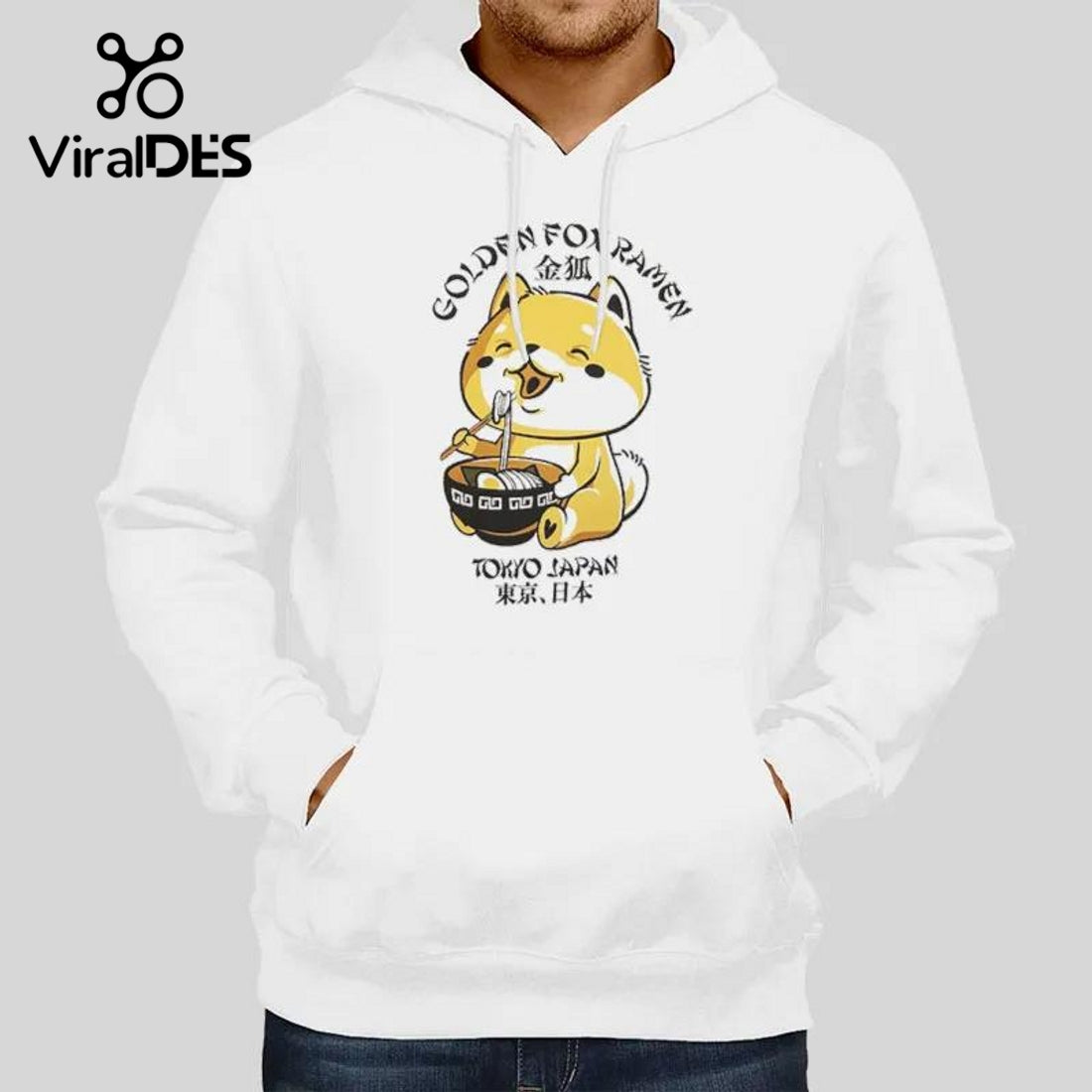 Golden Fox Ramen Scw Tokyo Japan Hoodie