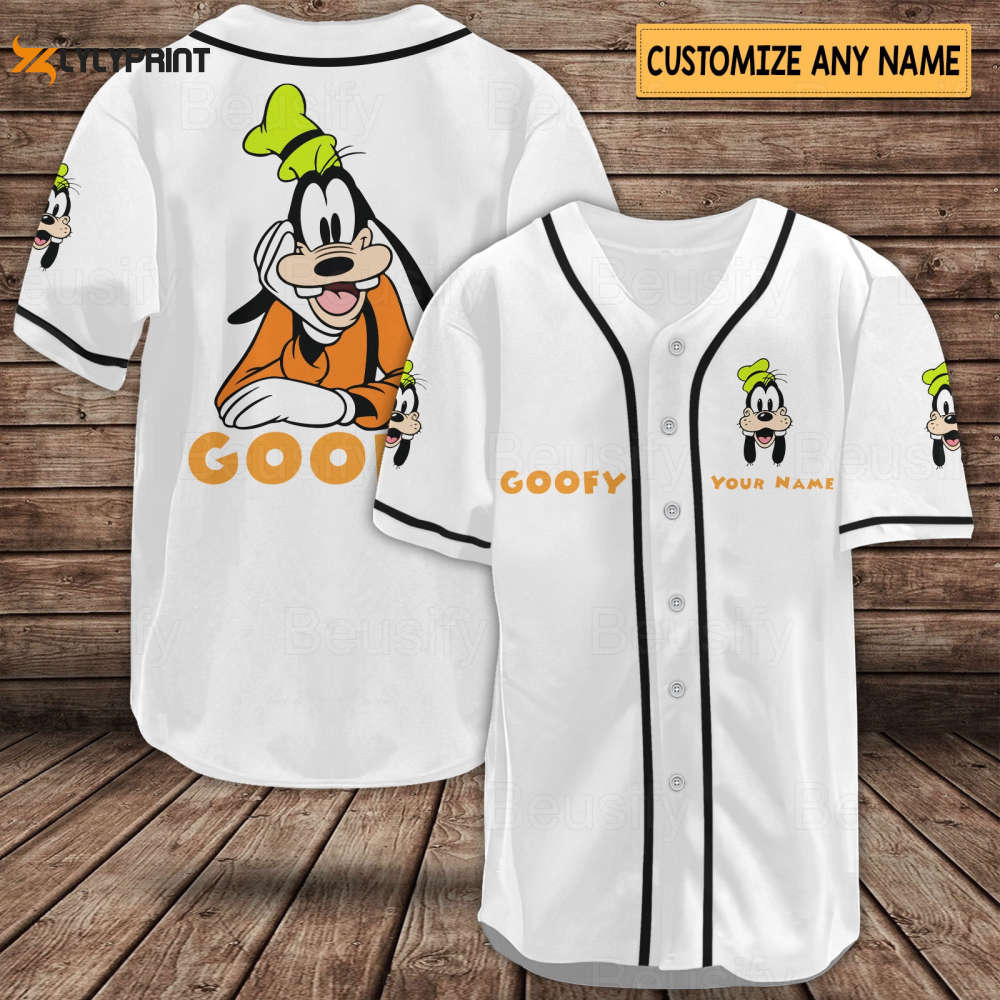 Goofy Baseball Jersey, Goofy Shirt, Goofy Jersey - lylyprint.com Hoodie, Sweatshirt | WearSparks.com (Image 2)