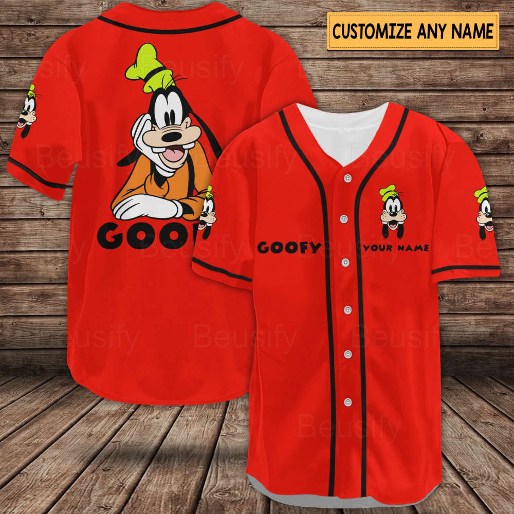 Goofy Baseball Jersey, Goofy Shirt, Goofy Jersey - lylyprint.com Hoodie, Sweatshirt | WearSparks.com (Image 7)