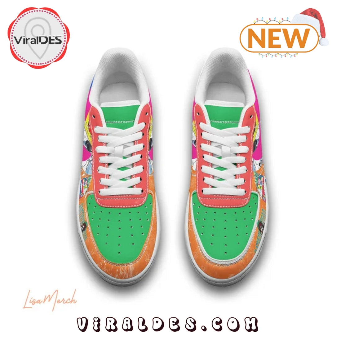 Grateful Dead Christmas 2024 Air Force 1 Sneakers