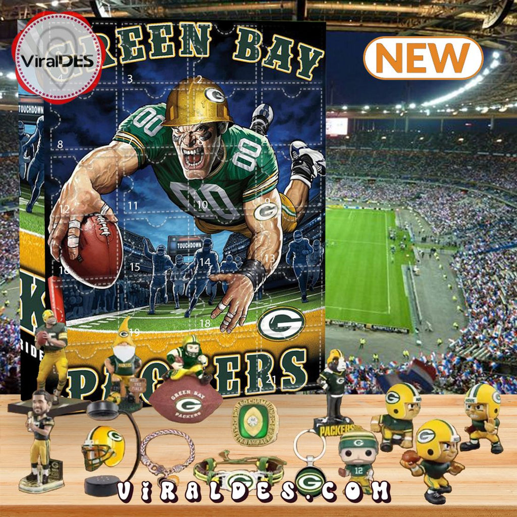 Green Bay Packers Advent Calendar, Christmas Gifts