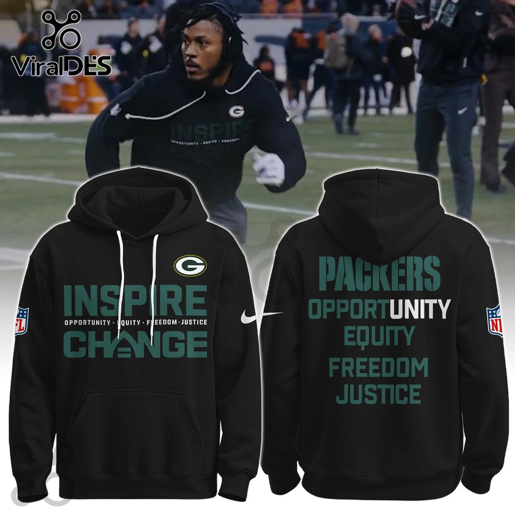 Green Bay Packers Inspire Change Limited Editions Hoodie And Joggers