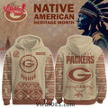 Green Bay Packers Native American Heritage Month Hoodie, Long Pants