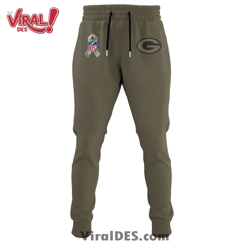 Green Bay Packers Salute To Service Limited Edition Shirt