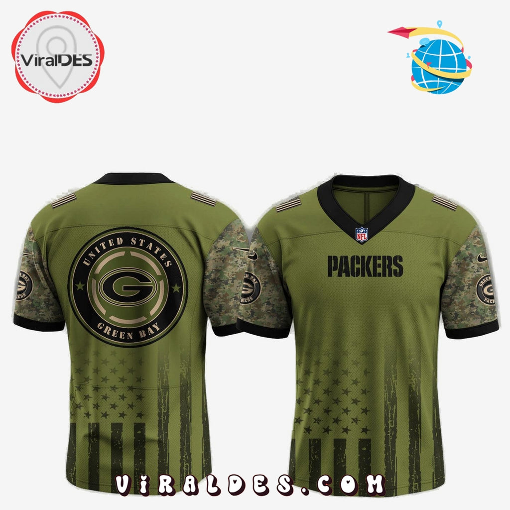 Green Bay Packers x Independence Day 2025 Baseball Jersey