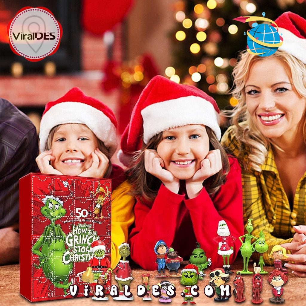 Grinch 50th Anniversary Advent Calendar, Christmas Gifts