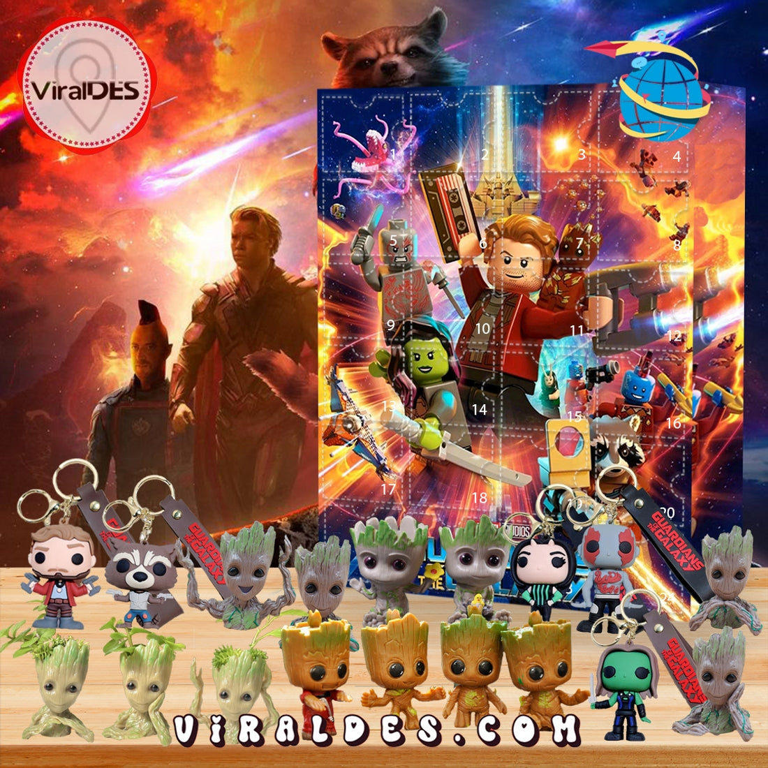 Guardians of the Galaxy 2025 Advent Calendar