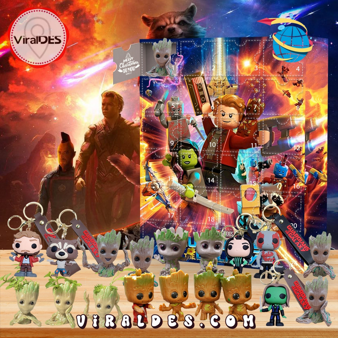 Guardians of the Galaxy 2025 Advent Calendar