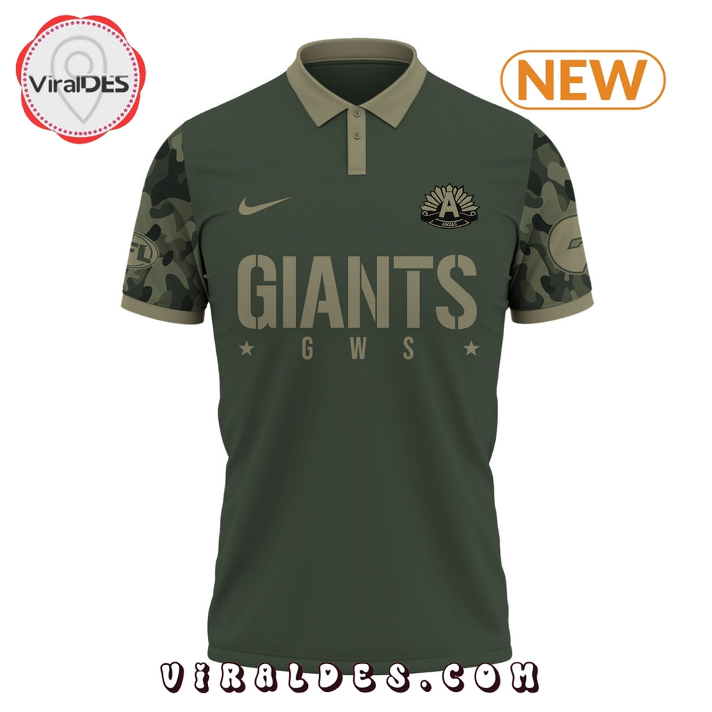 GWS Giants x Anzac Day Limited Edition Polo, Cap