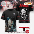 Halloween 2024 Terrifier 3 Black Shirt
