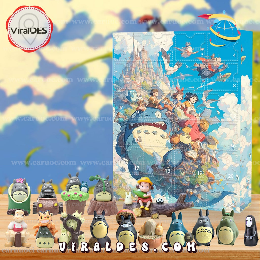 Hayao Miyazaki Advent Calendar, The One With 24 Little Door