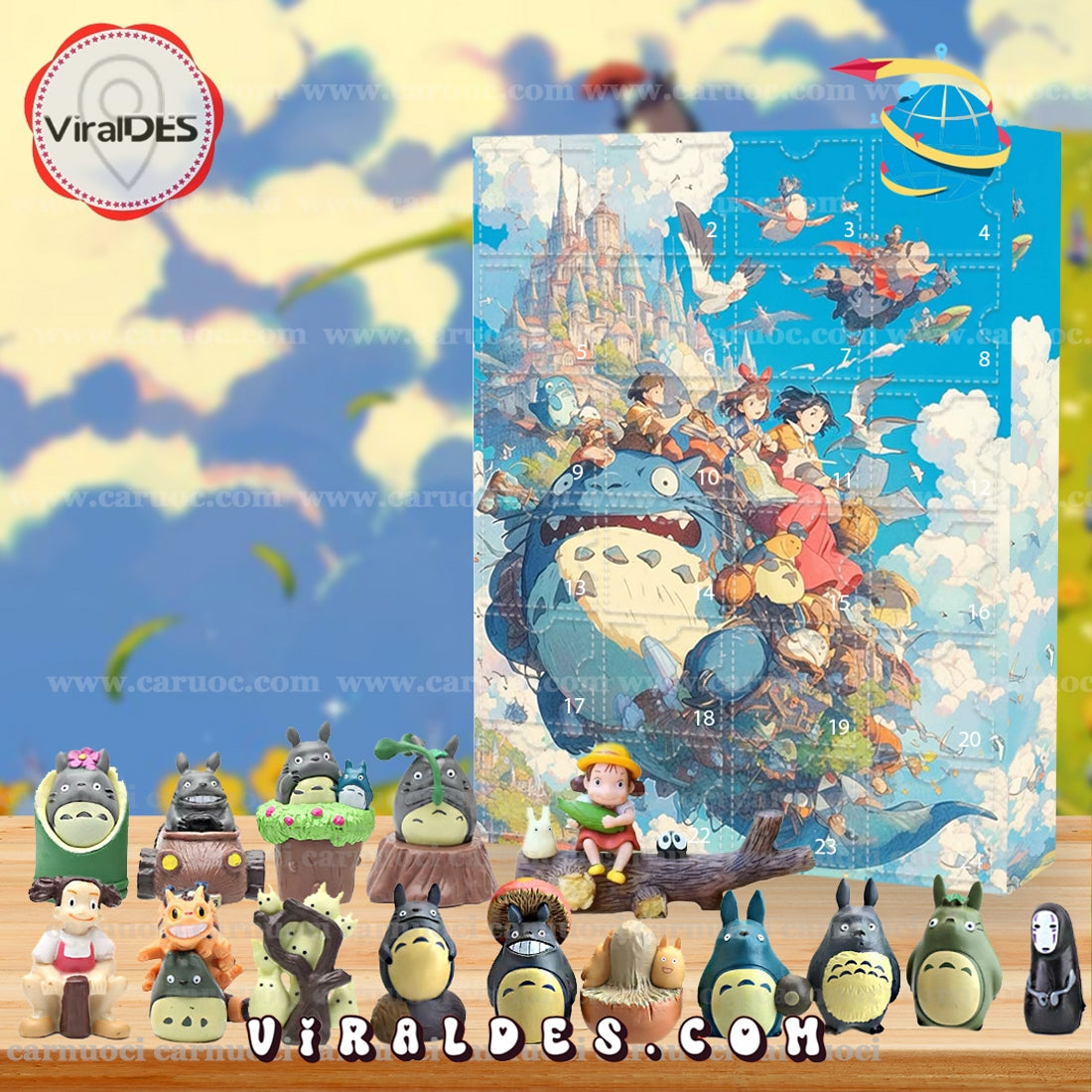 Hayao Miyazaki Advent Calendar, The One With 24 Little Door