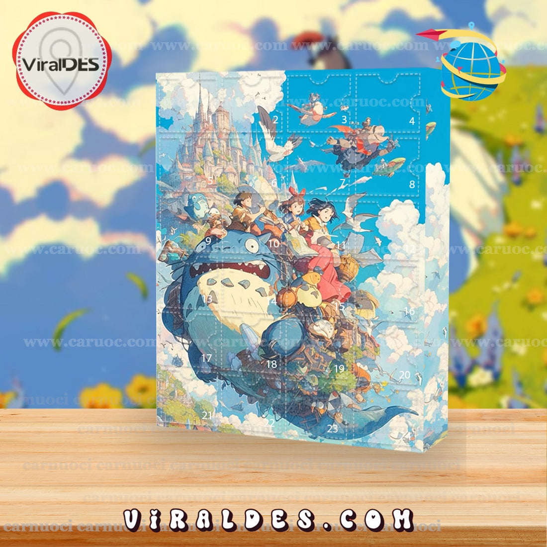Hayao Miyazaki Advent Calendar, The One With 24 Little Door