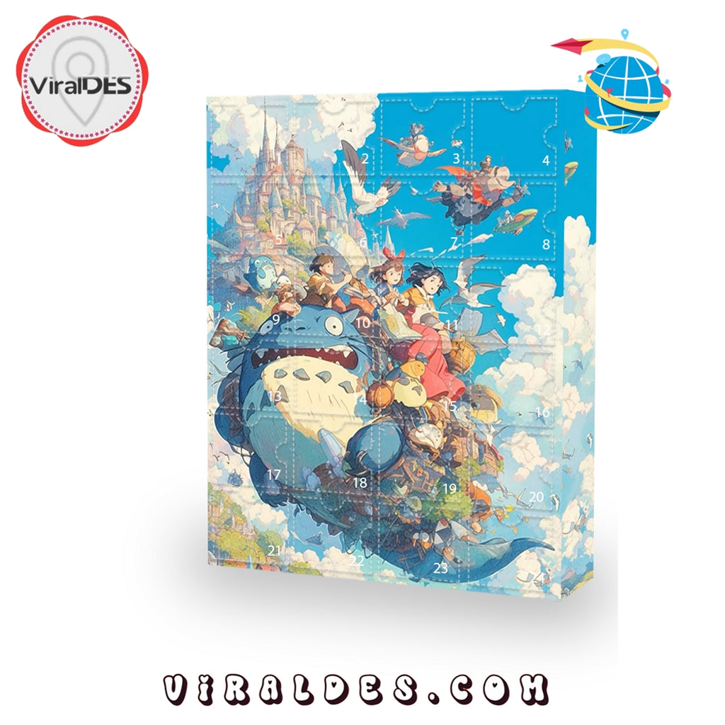 Hayao Miyazaki Advent Calendar, The One With 24 Little Door