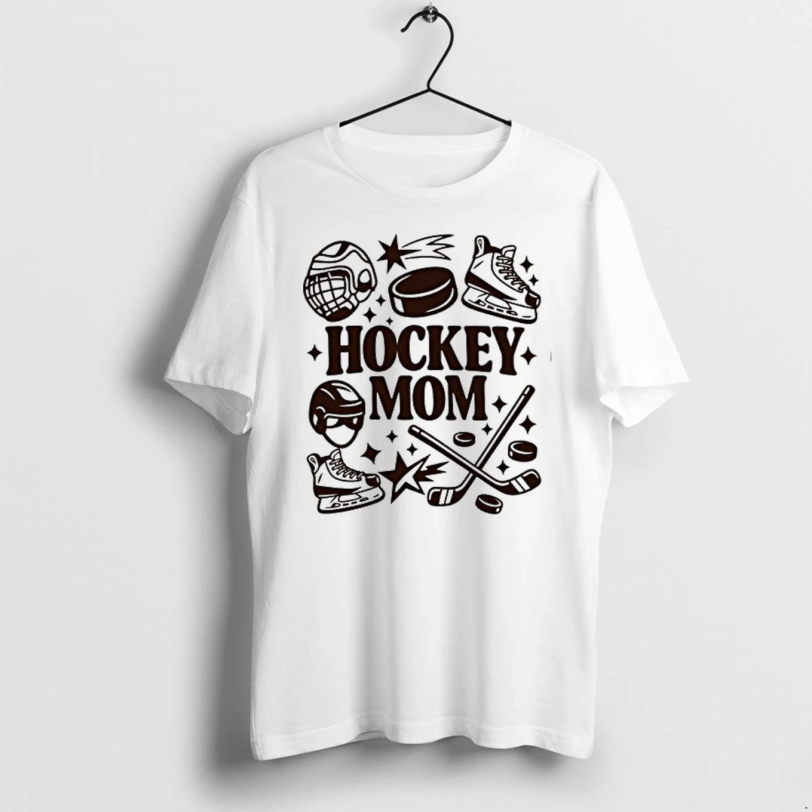 Hockey Mom Classic Icon Graphic 0 Tshirts Sweater