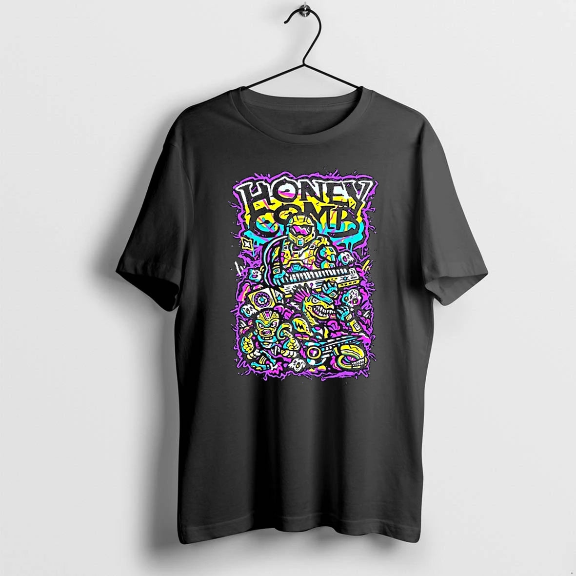 Honey Comb Halo Master Chief Keyboard 0 Tshirts Sweater