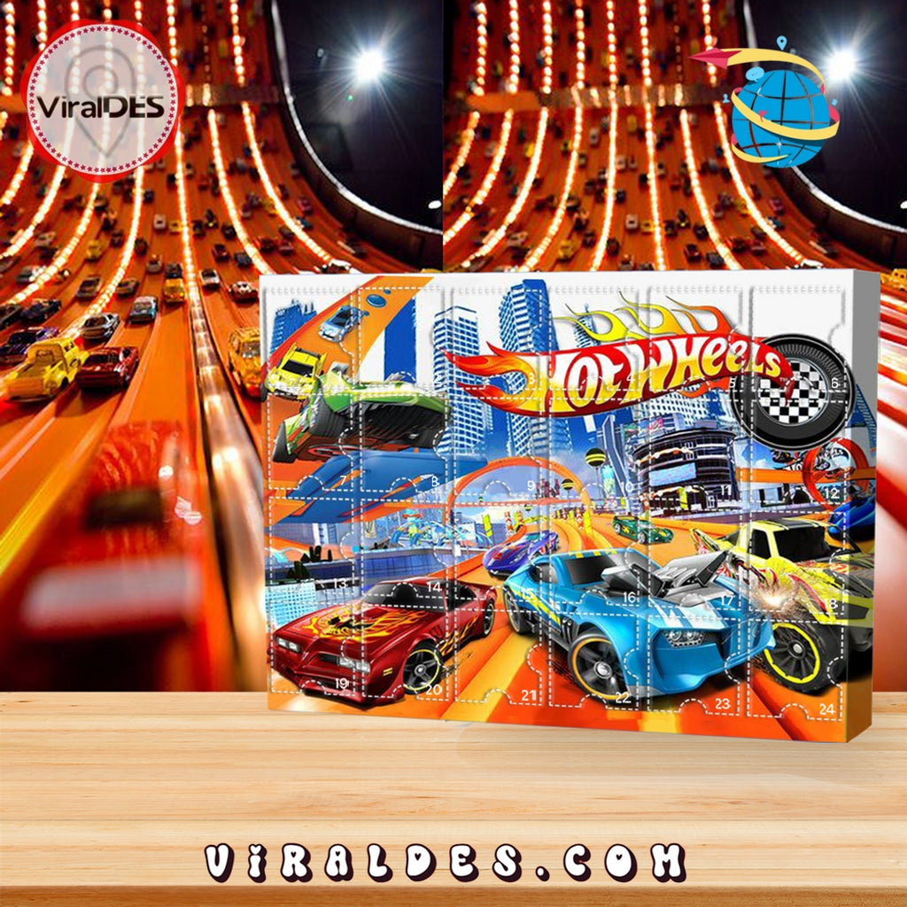 Wheels Advent Calendar, 24 Gifts Are In It