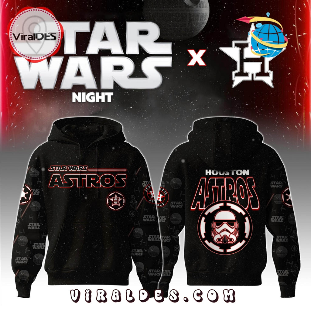 Houston Astros MLB x Star War Night Hoodie, Jogger, Cap
