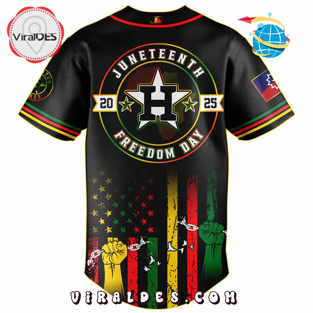 Houston Astros x 2025 Juneteenth Day Jersey