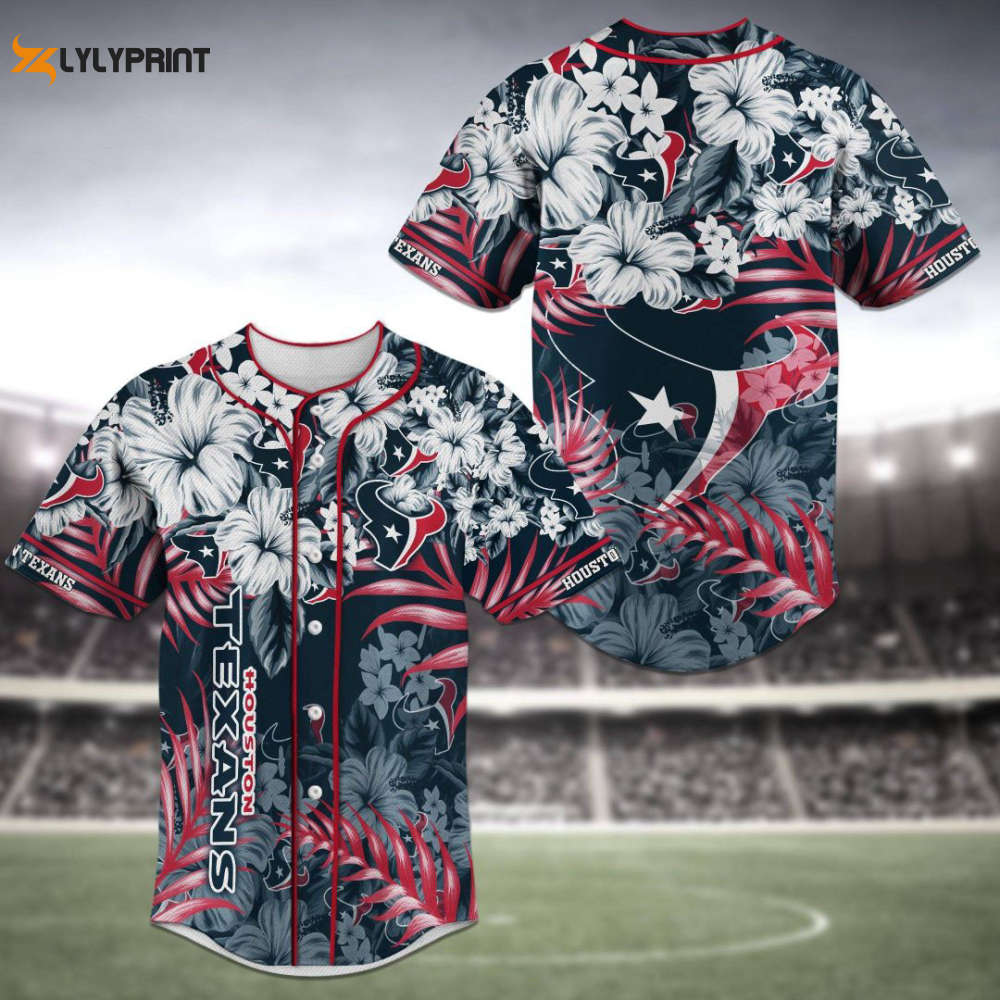 Houston Texans Baseball Jersey Personalized 2023 Gift For Men Women - lylyprint.com T-Shirts, Hoodie, Sweatshirt (Image 1)