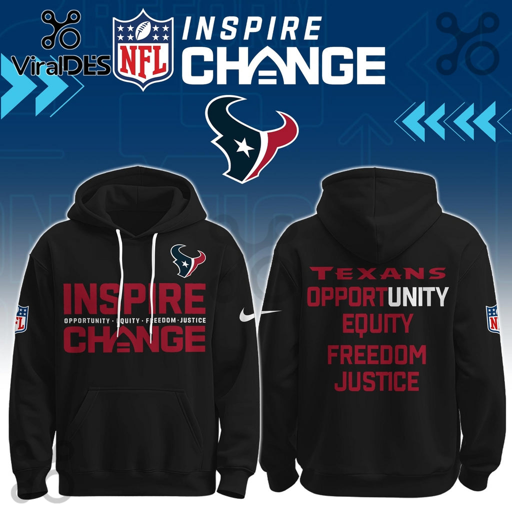 Houston Texans Inspire Change Limited Editions Hoodie And Joggers