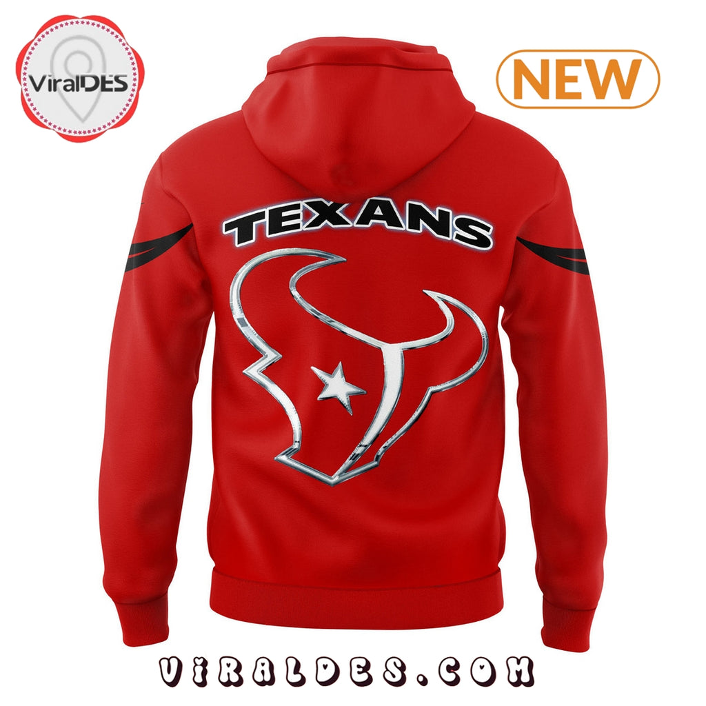 Houston Texans Uniform Battle Red Hoodie, Jogger, Cap