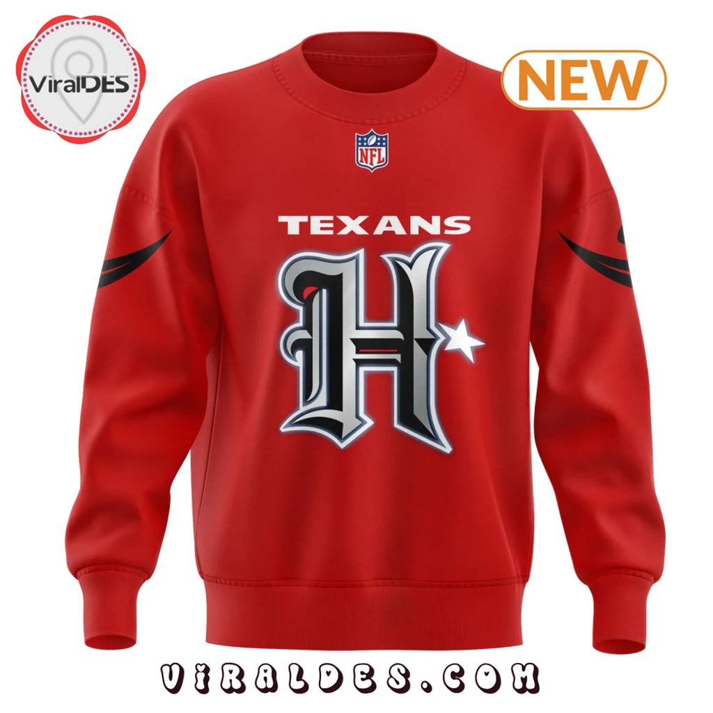 Houston Texans Uniform Battle Red Sweatshirt