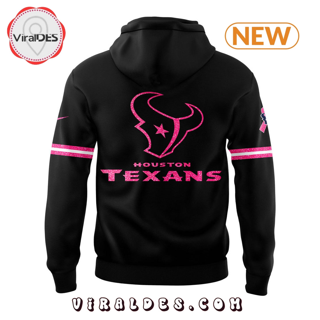 Houston Texans x Breast Cancer Awareness Hoodie