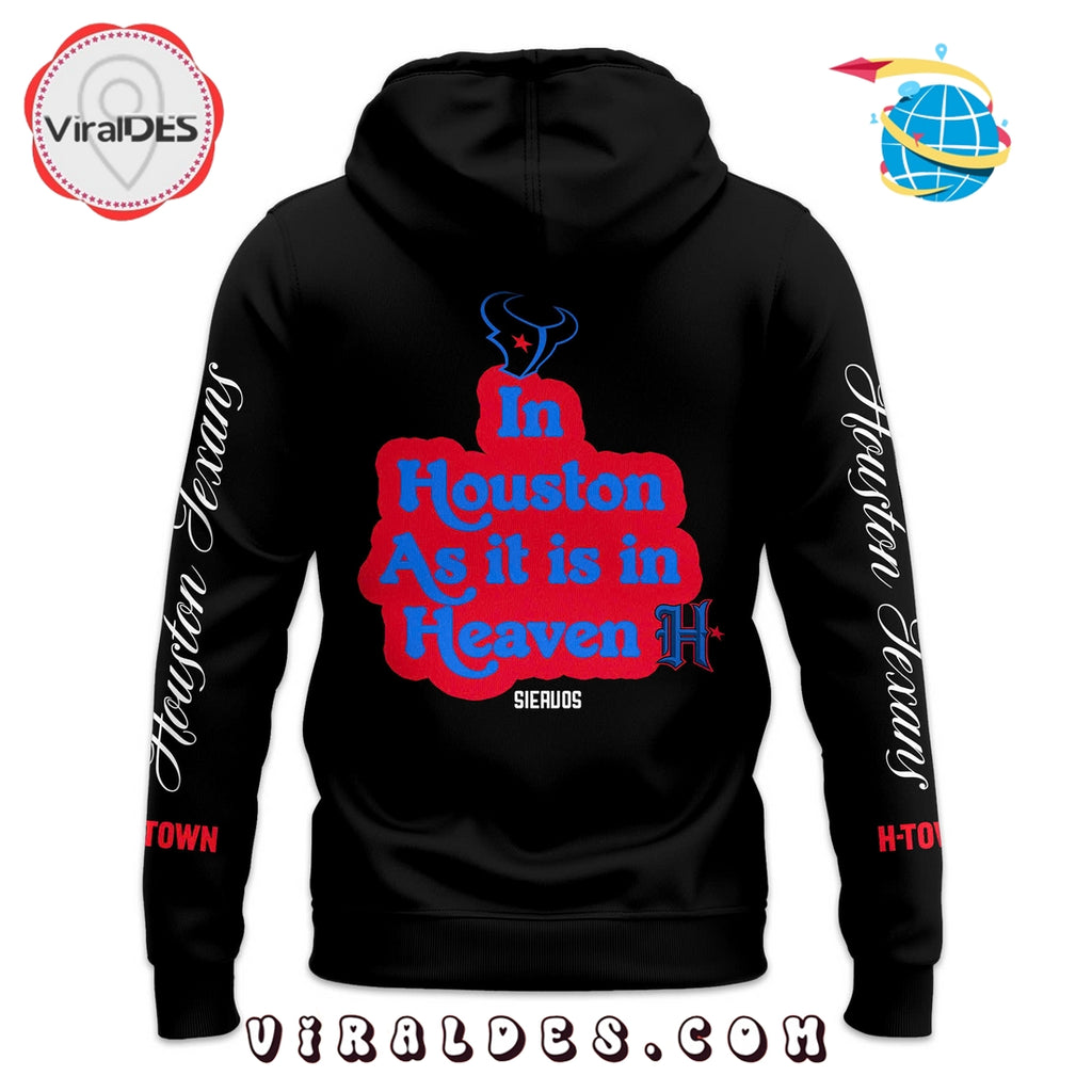 Houston Texans x Lecrae Rapper Black Hoodie, Long Pants