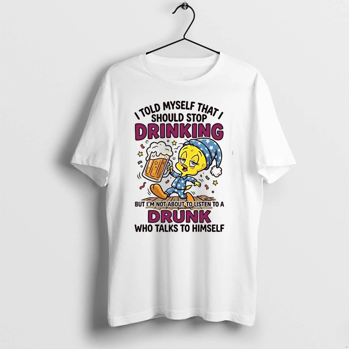 I Told Myself I Should Stop Drinking Funny 0 Tshirts Sweater
